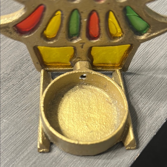 Festive Gold Christmas Tree Ornament - Picture 4 of 5